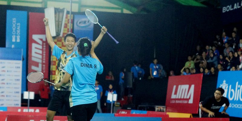 Final LIMA Badminton Nasionals 2017 Berlangsung di Bandung
