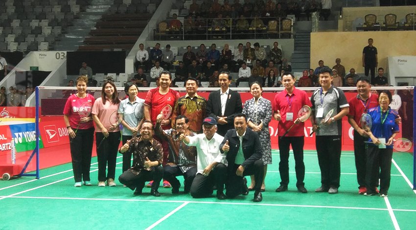 Buka Turnamen Internasional, Presiden Jokowi Resmikan Istora Gelora Bung Karno