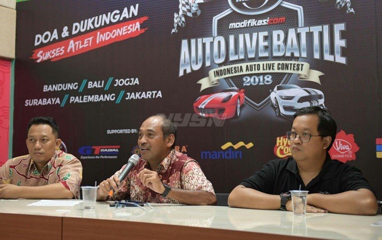 Kontes Modif Mobil Turut Dukung Atlet Indonesia di Asian Games dan Asian Para Games 2018