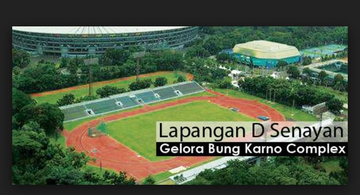 Lapangan D di kawasan GBK,Senayan, Jakarta, yang akan disulap menjadi venue lapangan rugbi berstandar internasional jelang event Asian Games 2018. (net)