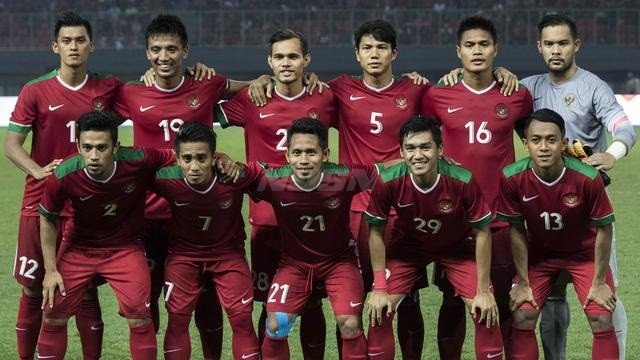 Ranking FIFA pada 17 Mei 2018 menempatkan Timnas Indonesia di posisi 164 dunia, yang sejajar dengan Guyana dan Nepal. (bola.com)