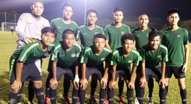 Timnas U-16 meraih kemenangan kedua 4-0 atas tim remaja, Felda United FC U-17, di di Stadion MMU, Selangor, pada Selasa (4/9). Striker Timnas U-16, Amiruddin Bagus Kahfi mencetak hattrick pada laga itu. (PSSI.org)
