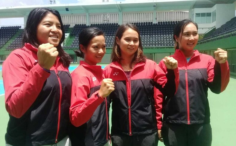 Tim nasional (Timnas) Piala Fed Indonesia sukses mempertahankan tiket di group I Asia Oceania. Torehan itu didapat setelah Aldila Sutjiadi Cs menaklukan Tim Thailand dengan skor 2-1, di Astana, Kazakhstan, pekan lalu. (Adt/NYSN)