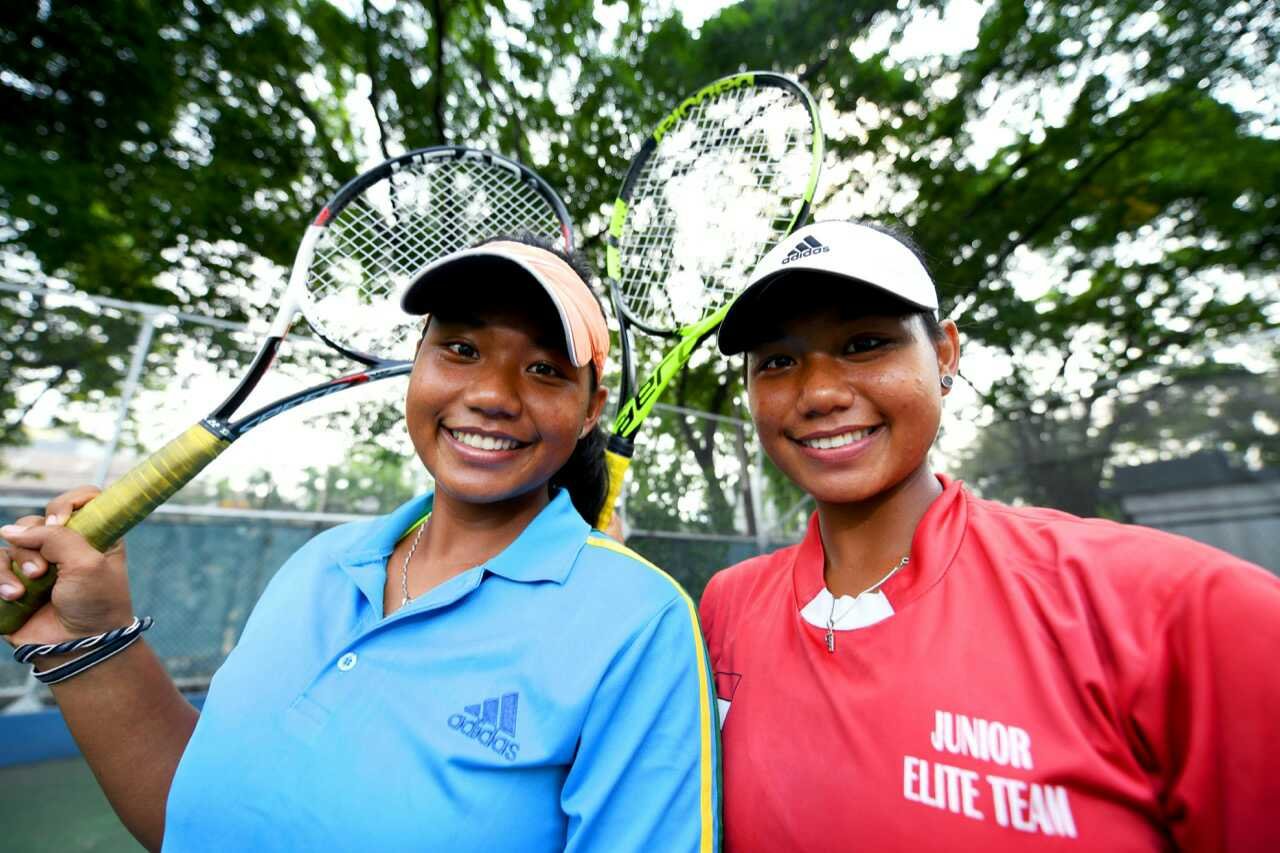 Si kembar Ana dan Ani menjadi andalan Indonesia di ASG 2019, di Semarang, Jawa Tengah. (Kemenpora)