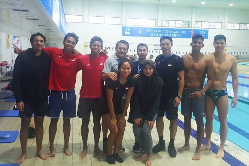 Persatuan Renang Seluruh Indonesia (PRSI) mengirim delapan perenang untuk tampil di Kejuaraan Dunia Renang atau FINA World Championship 2019