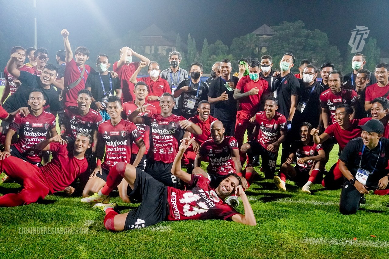 Bali United FC Mengunci Gelar Juara BRI Liga 1 2022.