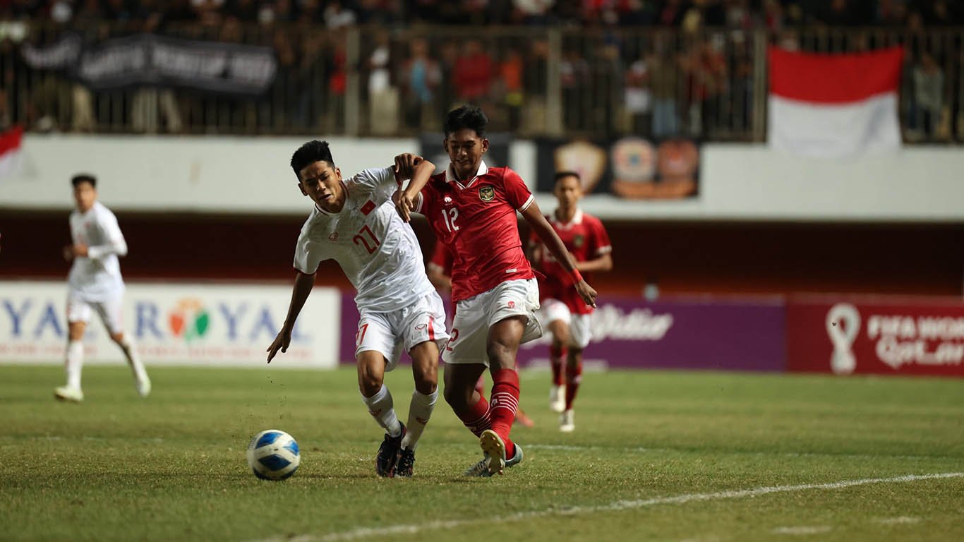 Piala AFF U-16 2022: Taklukkan Vietnam, Garuda Muda ke Semifinal Sebagai Juara Grup