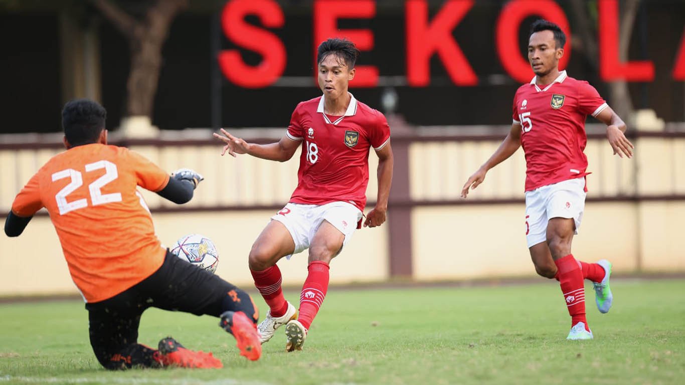 Tim U-20 Indonesia Takluk Atas Persija U-18
