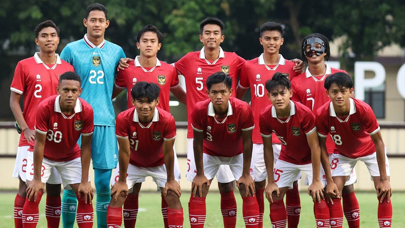 Tim U-20 Indonesia Bermain Imbang Lawan Persis U-20