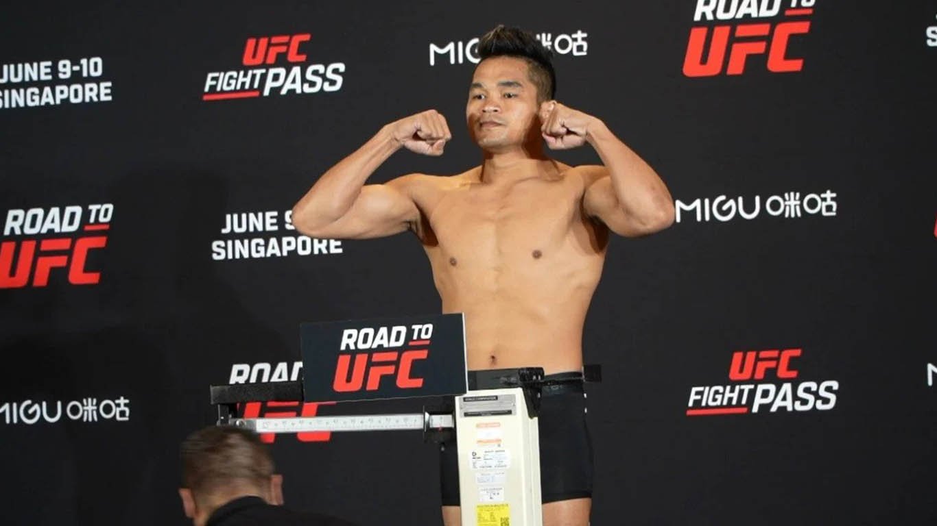 Road To UFC: Jeka Saragih Habisi Petarung Korsel, Selangkah Lagi Dapat Kontrak UFC