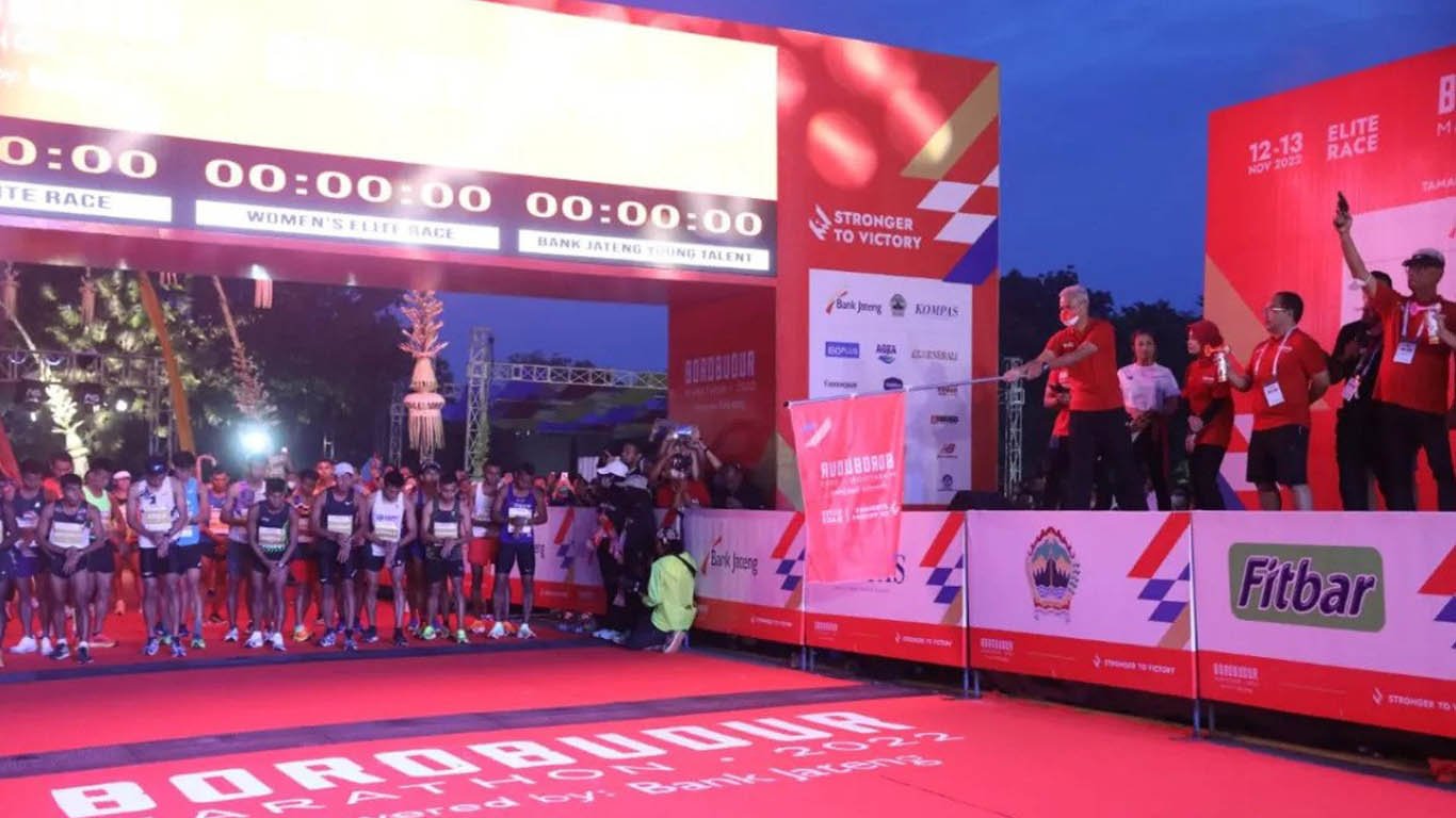 Borobudur Marathon 2022 Diharapkan Lahirkan Atlet Muda Berbakat