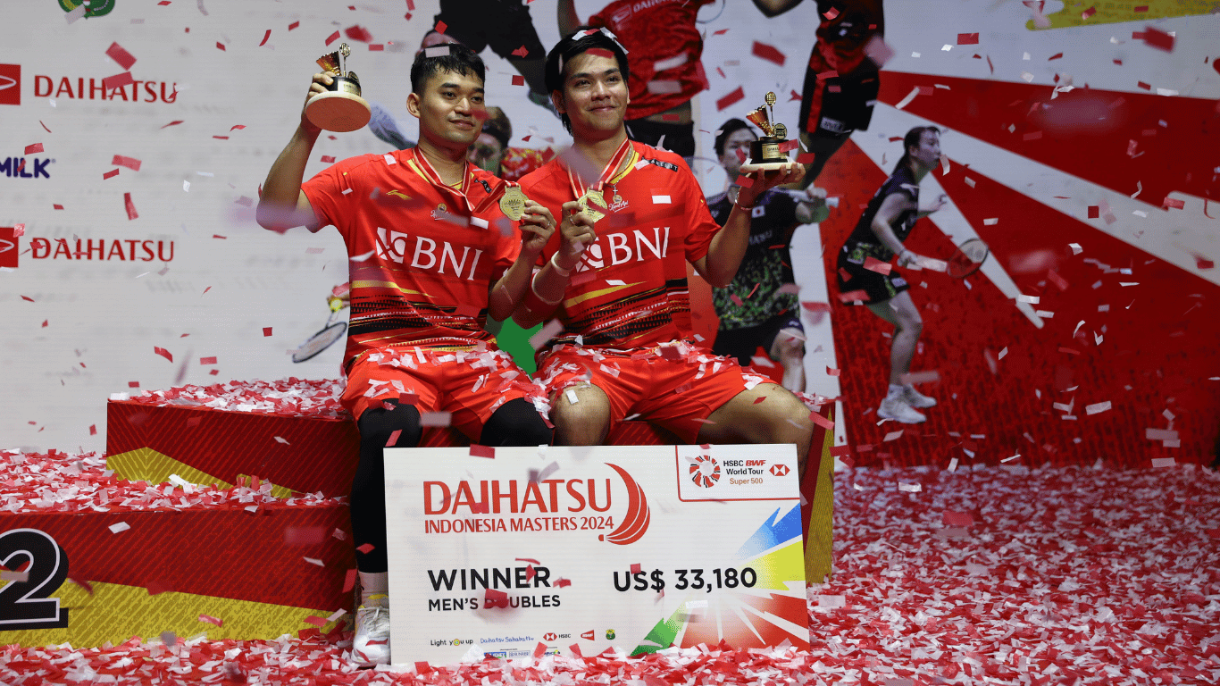 Daihatsu Indonesia Masters 2024: Leo/Daniel Pertahankan Gelar Juara