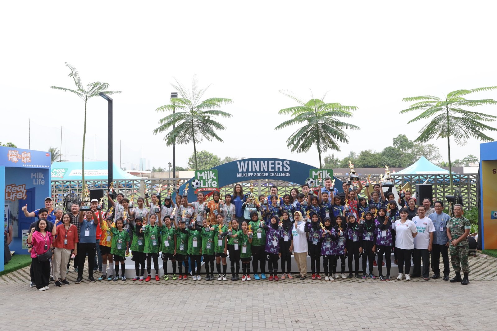 Juara, runner-up, dan semifinalis KU 12 MilkLife Soccer Challenge – Tangerang Series 1 2024.